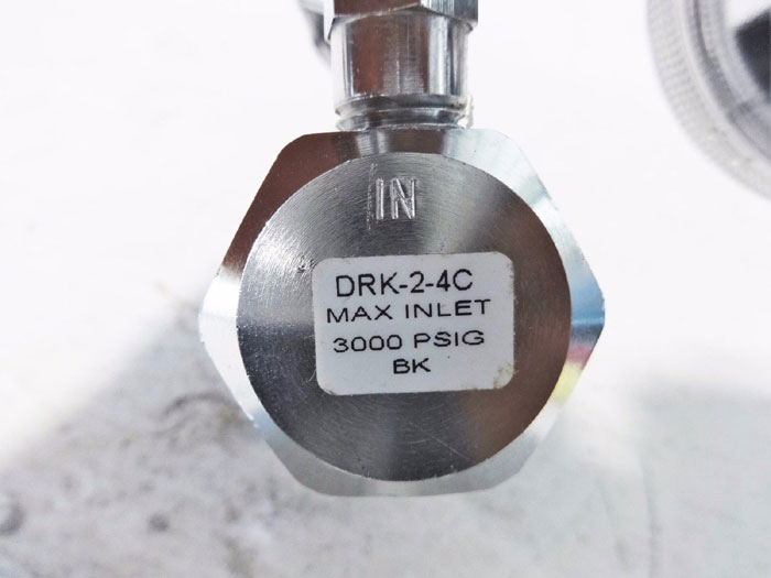 AGA COMPRESSED GAS REGULATOR HPT500-125-4F-DK-05