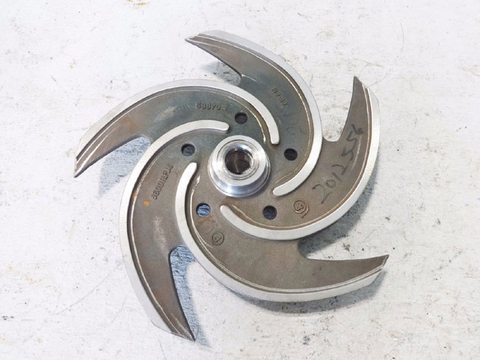 GOULDS PUMPS 5-VANE 11-1/4" STAINLESS STEEL IMPELLER 53970