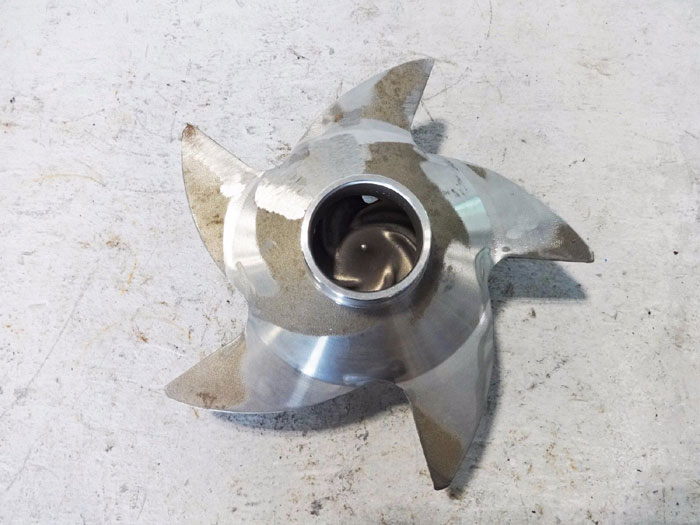 DURCO 5-VANE 10" STAINLESS STEEL IMPELLER 36650