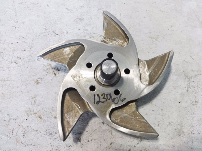 DURCO 5-VANE 10" STAINLESS STEEL IMPELLER 36650