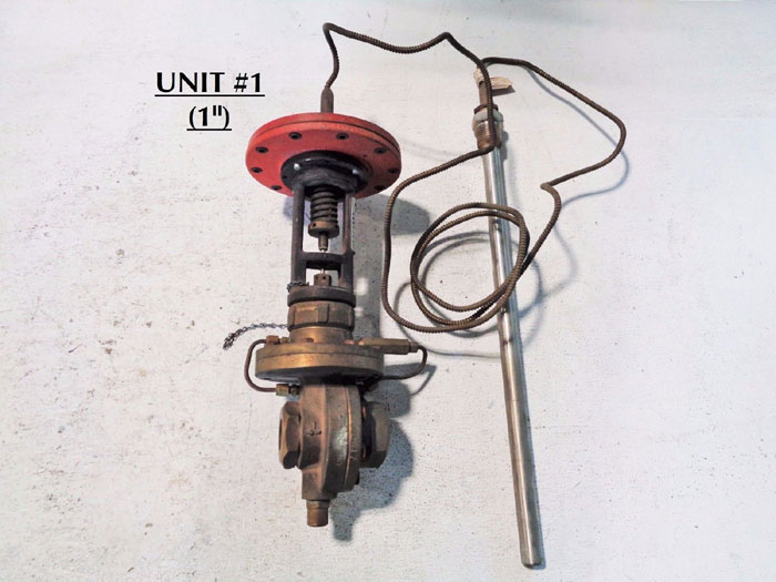 JORDAN VALVE MODEL 82FS TEMPERATURE REGULATOR W/ BULB 1" OR 2"  AVAILABLE