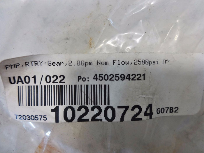 ZI BETA SERIES 1/2" ROTARY GEAR PUMP 05299100501