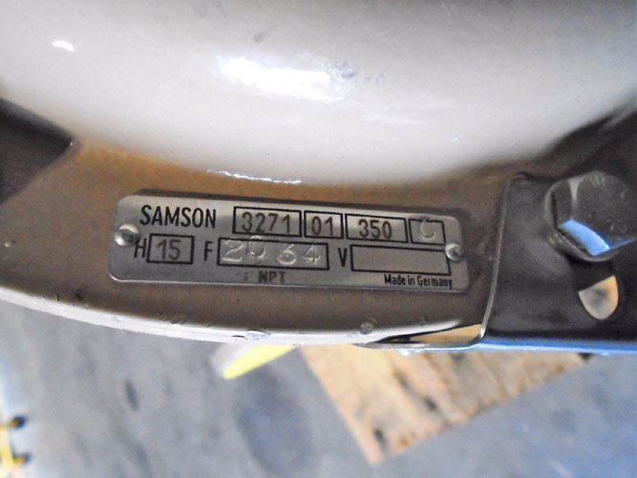 SAMSON 1" 150# CF8M ACTUATED GLOBE VALVE MODEL 3271