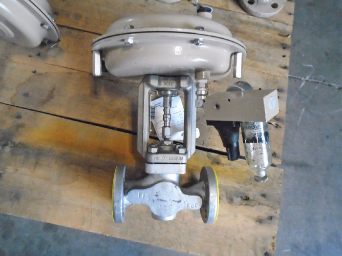 SAMSON 1" 150# CF8M ACTUATED GLOBE VALVE MODEL 3271