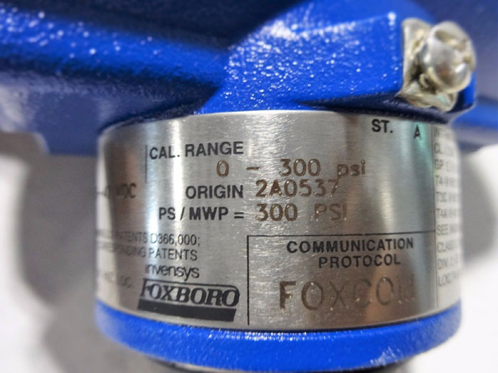 FOXBORO PRESSURE TRANSMITTER IGP10D22D1F-M1L1