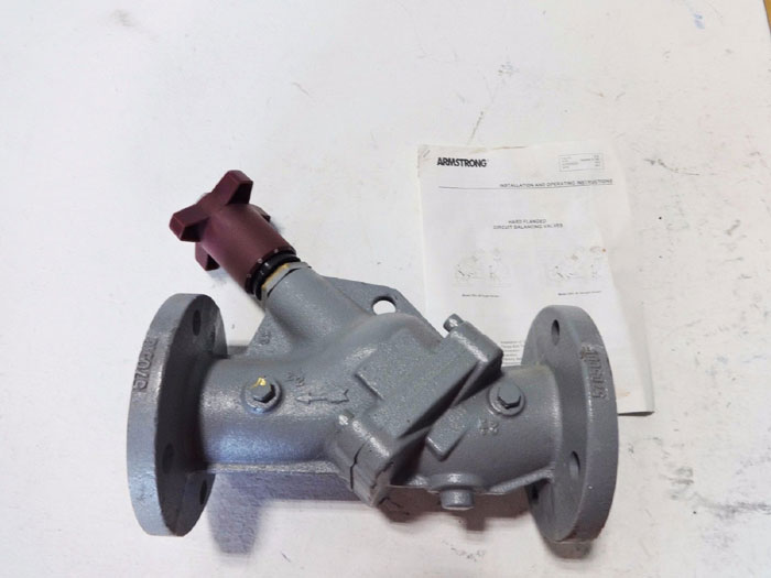 ARMSTRONG 2-1/2" 125# HARD FLANGED CIRCUIT BALANCING VALVE 570109-376