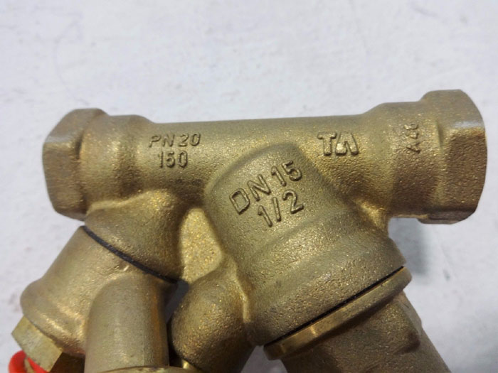 Lot of (12) TA Stad 150# Balancing Valves 1/2"