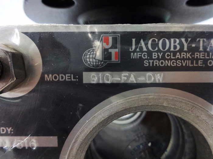 JACOBY TARBOX 2" 150# BULLS-EYE FLANGED PLAIN SIGHT FLOW INDICATOR 910-FA-DW