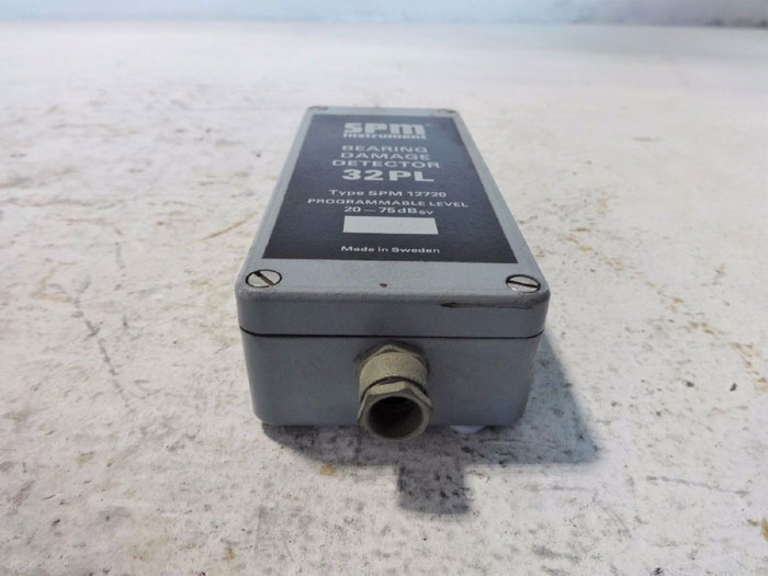 SPM INSTRUMENT BEARING DAMAGE DETECTOR 32PL TYPE SPM 12720