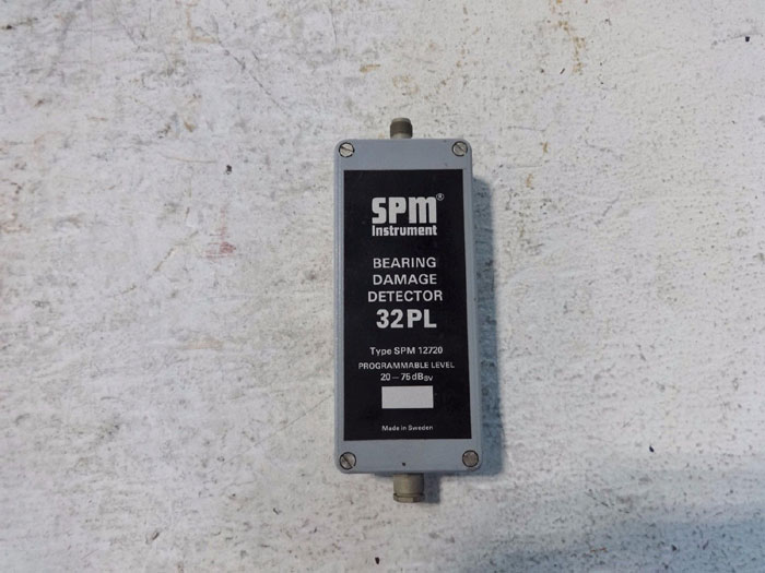 SPM INSTRUMENT BEARING DAMAGE DETECTOR 32PL TYPE SPM 12720