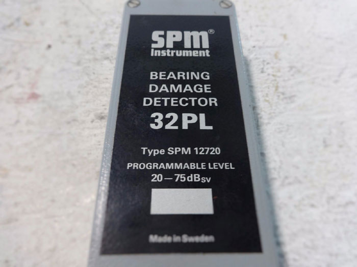 SPM INSTRUMENT BEARING DAMAGE DETECTOR 32PL TYPE SPM 12720