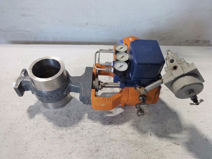 VIR CONTROL VALVE 3" 150# / 600# TYPE CV275 WITH MARSH BELLOFRAM REGULATOR T50