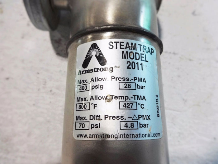 ARMSTRONG STEAM TRAP 2011