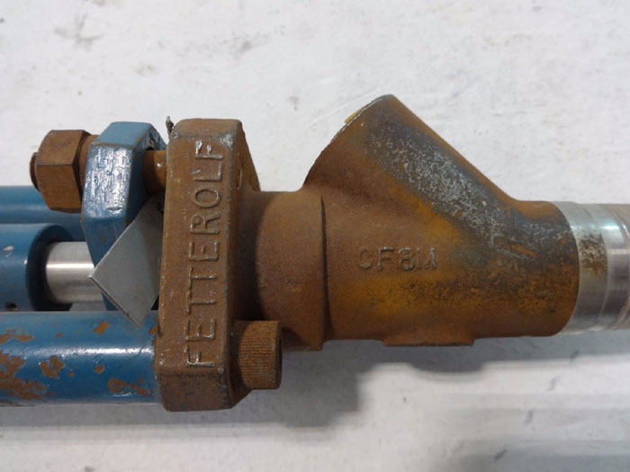 FETTEROLF SAMPLING VALVE 1" X 3/4" FIGURE 9117