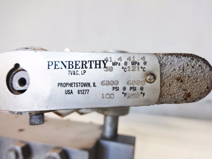 PENBERTHY 2-SECTION LIQUID LEVEL GAUGE 2TU4 WITH VALVES 630J