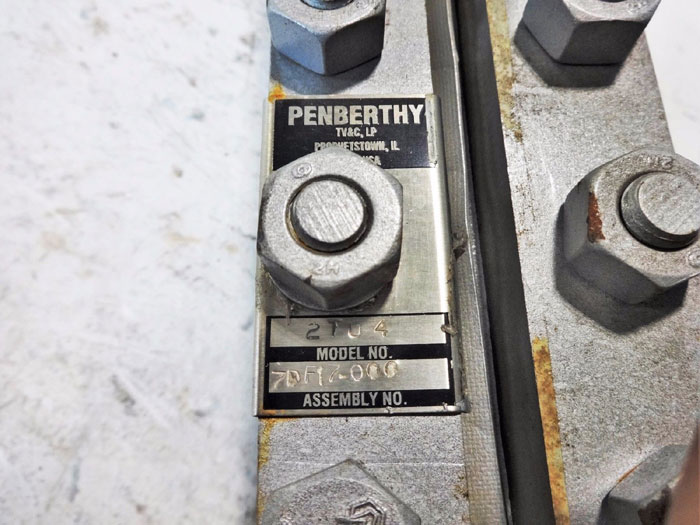 PENBERTHY 2-SECTION LIQUID LEVEL GAUGE 2TU4 WITH VALVES 630J