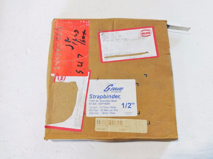LOT OF GERRAD STRAPBINDERS & BUCKLES 1/2" & 3/4" ST204, ST206, ST254 & ST256