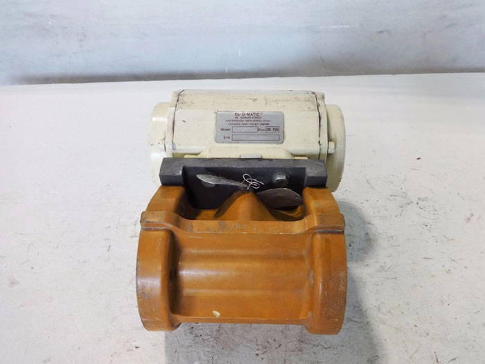 NIL-COR 1-1/2" 150# BALL VALVE WITH EL-O-MATIC ACTUATOR SR15