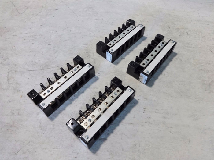 LOT OF (4) MARATHON 600V 75A HEAVY DUTY TERMINAL BLOCK 1606 SC