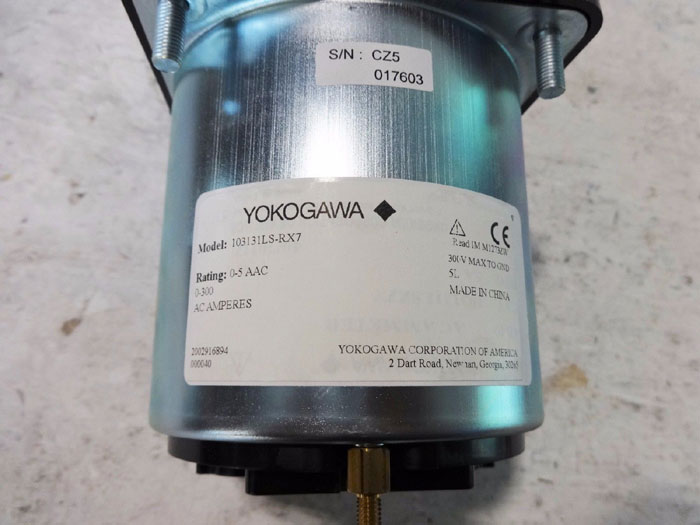 YOKOGAWA 0-300 AC AMMETER 103131LS-RX7