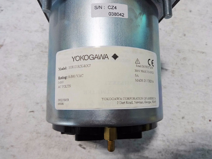 YOKOGAWA 0-300 AC AMMETER 103021RX-RX7