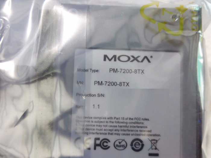 MOXA FAST ETHERNET MODULE PM-7200-8TX