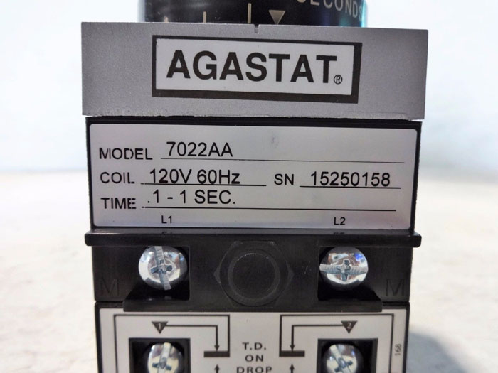 AGASTAT TIMING RELAY 7022AA