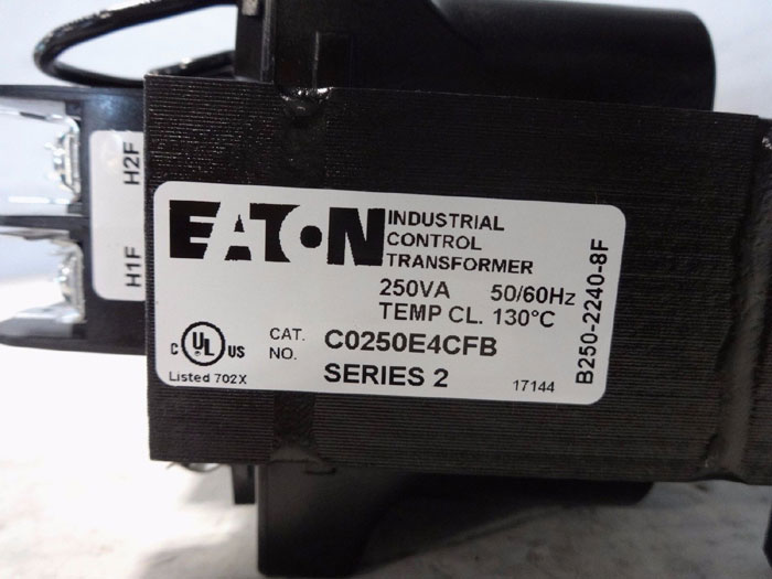 EATON INDUSTRIAL CONTROL TRANSFORMER C0250E4CFB