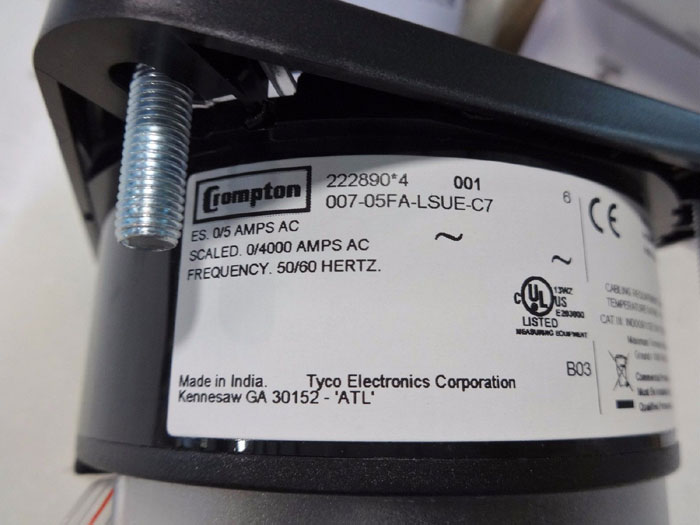 CROMPTON ANALOG AMMETER 00705FALSUEC7 OR AC VOLT METER 00705GAPZSJC7