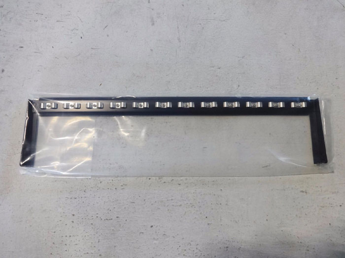 BLACK BOX FEED-THROUGH CAT6 PATCH PANEL 24 PORT SHIELDED JPM814A