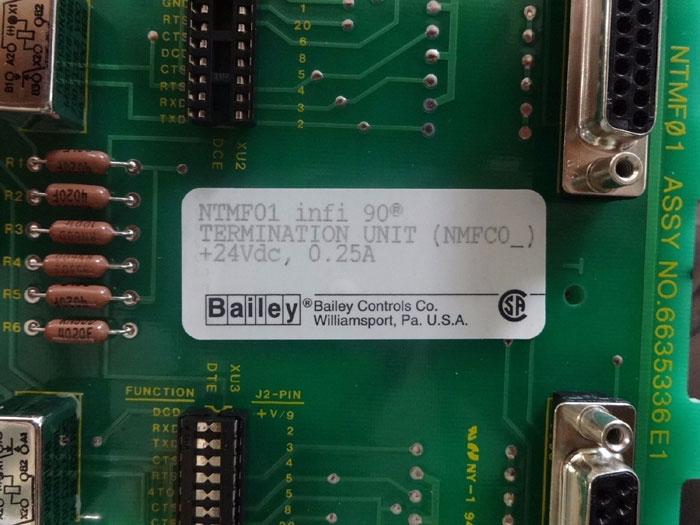 BAILEY CONTROLS TERMINATION UNIT INFI 90 NTMF01