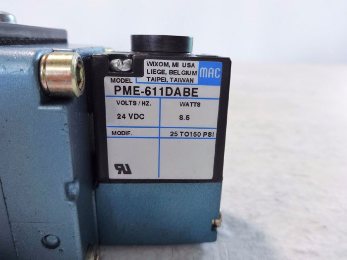 MAC SOLENOID VALVE 6511B-000-PM-611DA