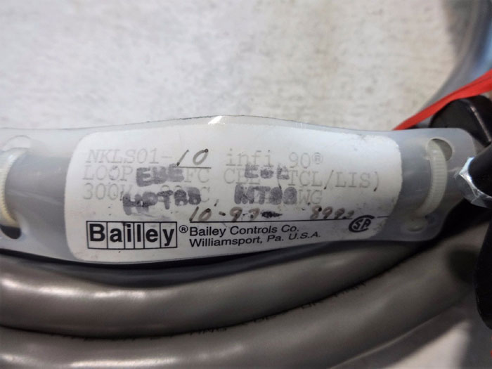 BAILEY CONTROLS infi90 LOOP INTERFACE CABLE NKLS01-10