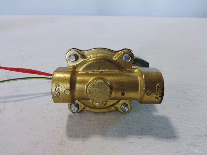 ASCO RED HAT 2-WAY 3/4" BRASS SOLENOID VALVE 8210G003