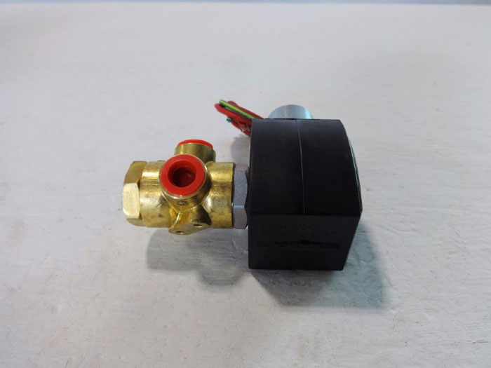 ASCO RED HAT 3-WAY 1/4" SOLENOID VALVE EF8320G184