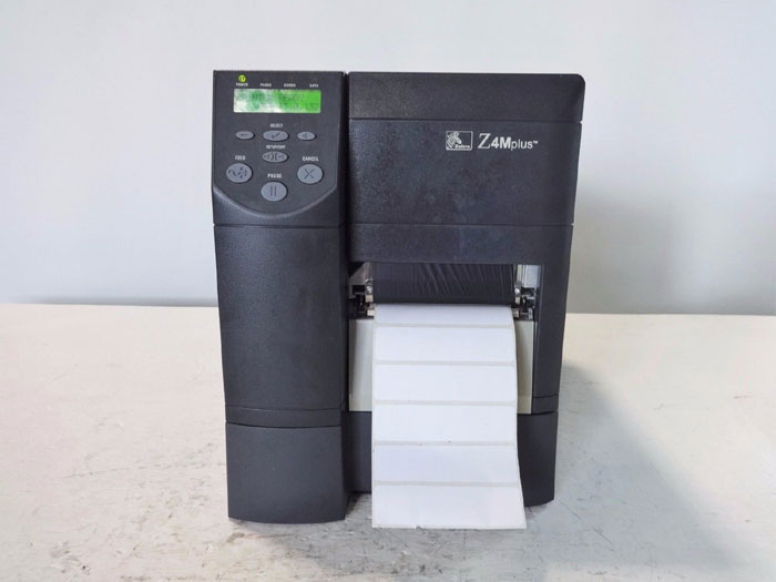 ZEBRA Z4MPLUS MONOCHROME DIRECT THERMAL TRANSFER LABEL PRINTER