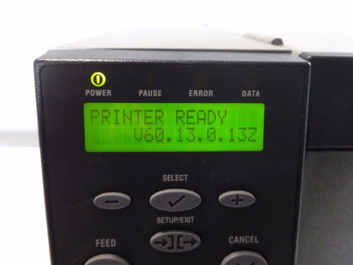 ZEBRA Z4MPLUS MONOCHROME DIRECT THERMAL TRANSFER LABEL PRINTER