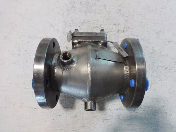 KITZ 3" x 2" 150# FLEXTROL STEAM JACKETED SWING CHECK VALVE 150V0AM