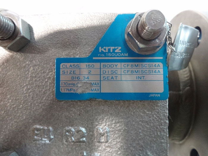 KITZ 3" x 2" 150# FLEXTROL STEAM JACKETED SWING CHECK VALVE 150V0AM