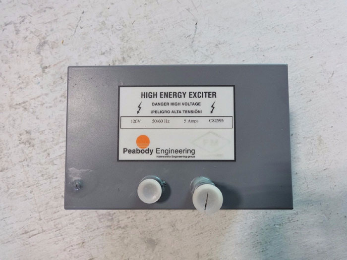 PEABODY ENGINEERING HIGH ENERGY EXCITER C82595