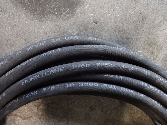 HURRICANE 3/8" 100FT PRESSURE WASH HOSE 3000 7258