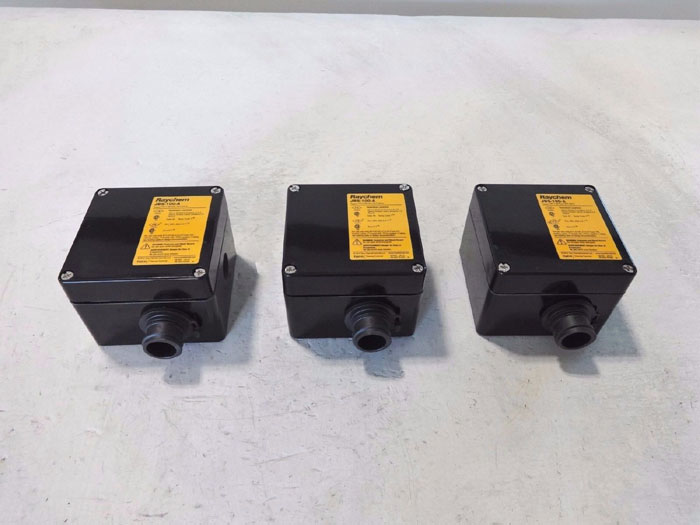 LOT OF (3) RAYCHEM SINGLE ENTRY POWER CONNECTION W/ JUNCTION BOX JSB-100-A