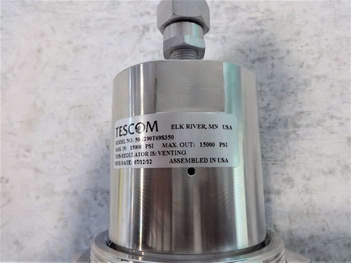 TESCOM PISTON SENSED PRESSURE REDUCING REGULATOR 50-2290-T69S350