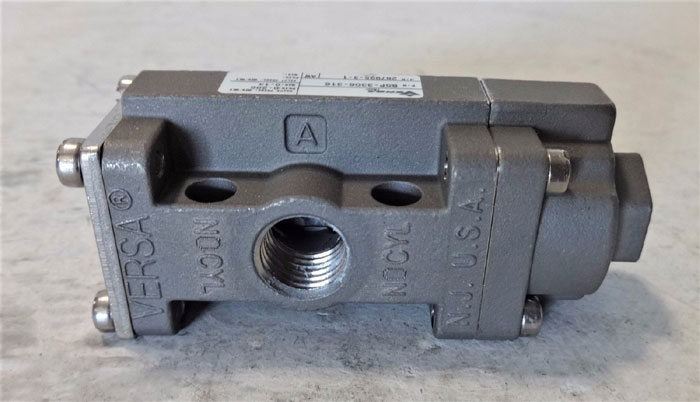 VERSA 3-WAY 1/4" PNEUMATIC DIRECTIONAL VALVE BSP-3306-316