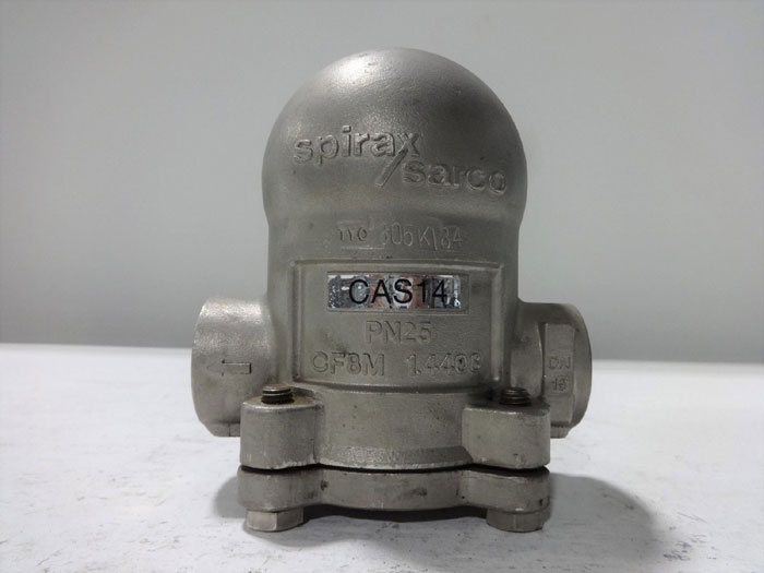 SPIRAX SARCO 1/2" AUSTENITIC STAINLESS STEEL BALL FLOAT AIR & GAS TRAP CAS14