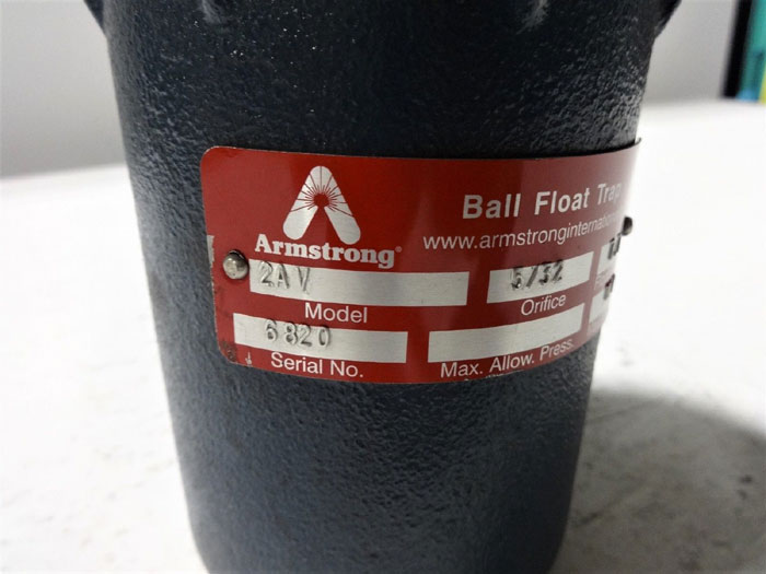 ARMSTRONG 2AV BALL FLOAT TRAP