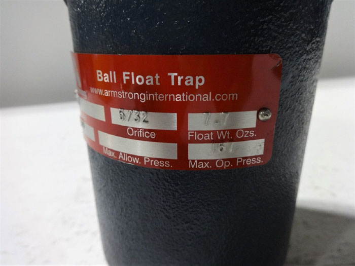 ARMSTRONG 2AV BALL FLOAT TRAP