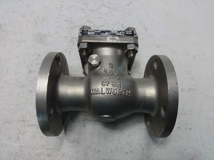 WALWORTH 2" 150# CF8M SWING CHECK VALVE