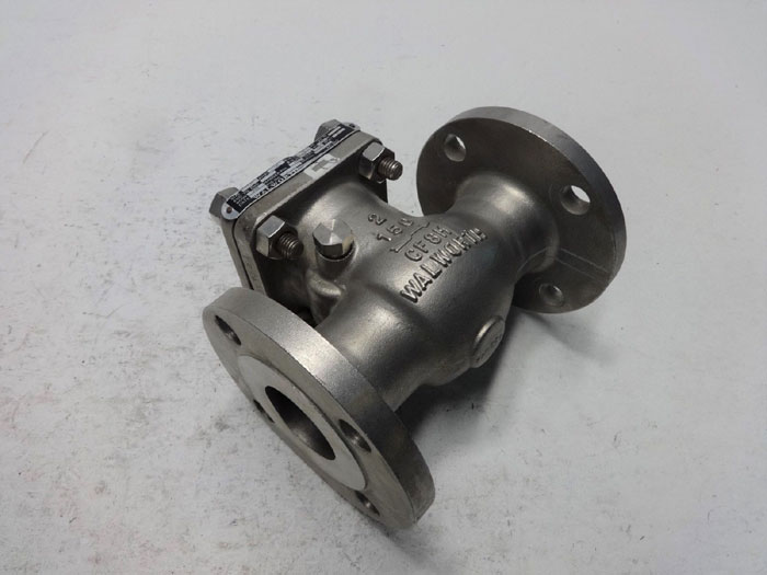 WALWORTH 2" 150# CF8M SWING CHECK VALVE