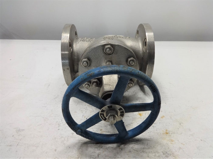 WADA NEWCO 3" 150# STAINLESS STEEL GLOBE VALVE - FIG# 21FC8M4